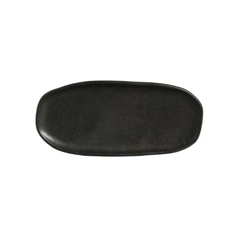 Conjunto com 4 Travessas Oval Rasa Pequena Orgânico Agate 23X11cm