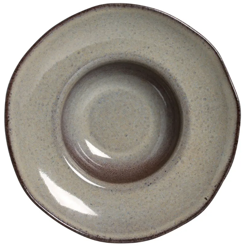 Conjunto com 4 Pratos de Massa Orgânico Tourmaline Ø28x6,5cm 450ml