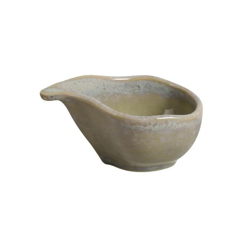 Conjunto com 6 Molheiras Oval Orgânico Green Granite 8x6cm 40ml