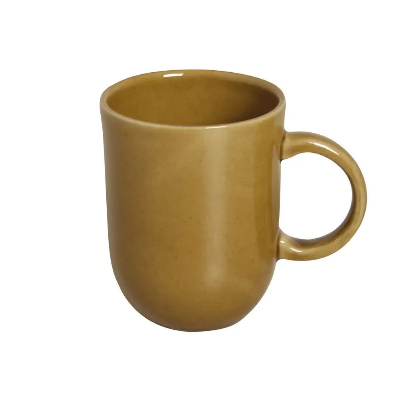 Conjunto com 4 Canecas Coup Stoneware Grande Âmbar 330ml