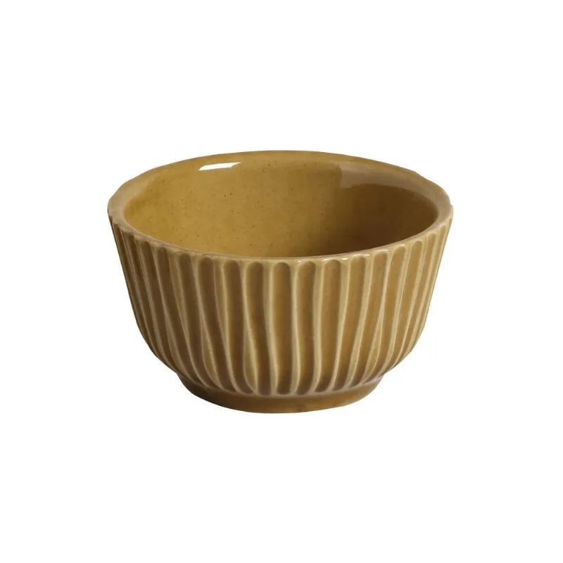 Conjunto com 6 Ramequins Médio Linhas Âmbar Ø9x5cm 170ml