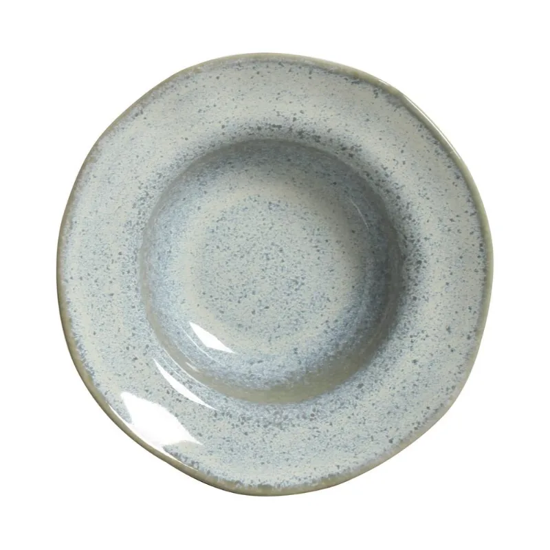 Conjunto com 4 Pratos de Entrada/Sobremesa Orgânico Green Granite Ø19x5,5cm 250ml