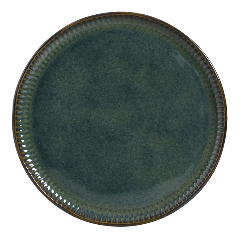 Conjunto com 6 Pratos Raso Linhas Oceano