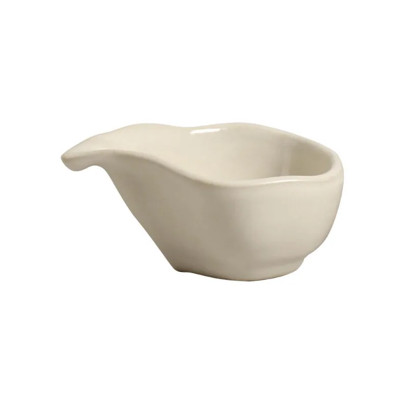 Conjunto com 6 Molheiras Oval Orgânico Clay 8x6cm 40ml