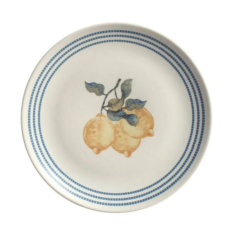 Conjunto com 6 Pratos de Sobremesa Coup Stoneware Amalfitana Ø19,4cm