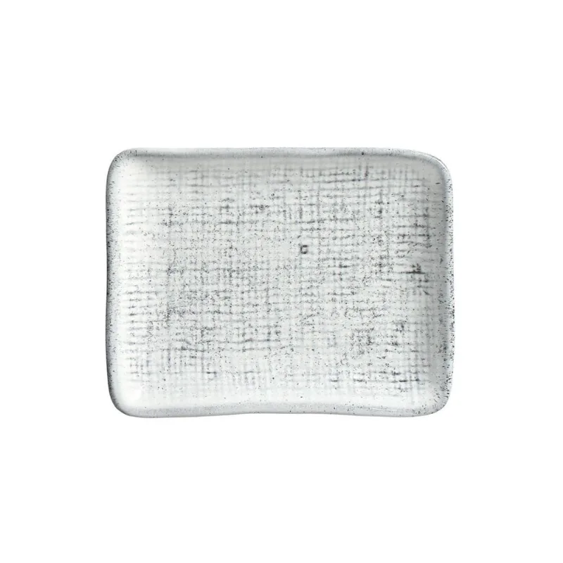 Conjunto com 4 Travessas Retangular Pequena Juta Echo 18x14cm