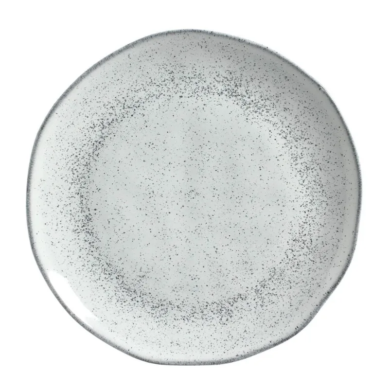 Conjunto com 6 Pratos Raso Orgânico Echo Ø26,5cm