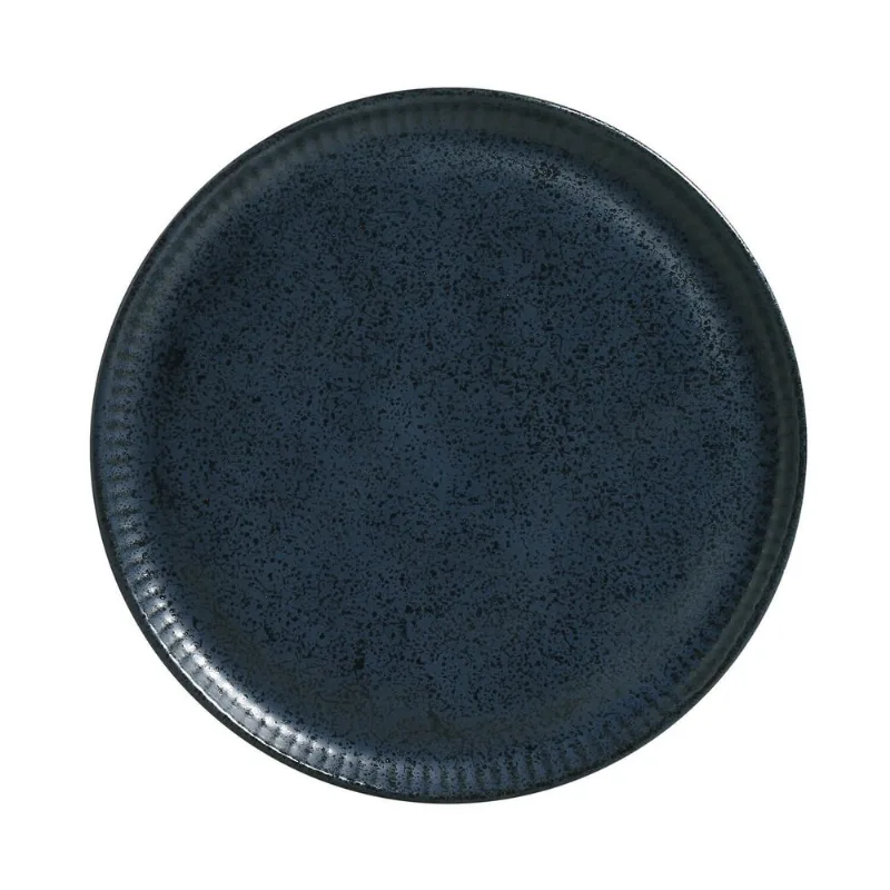 Conjunto com 6 Pratos de Sobremesa Linhas Night Blue Ø21,5cm