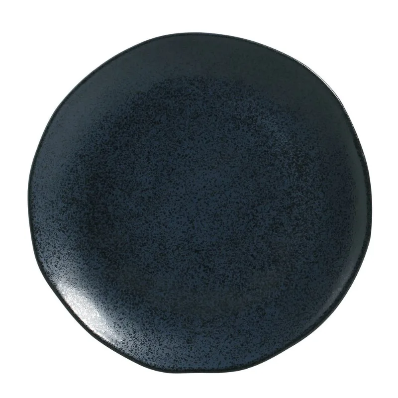 Conjunto com 6 Pratos Raso Orgânico Night Blue Ø26,5cm
