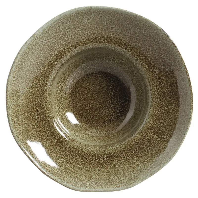 Conjunto com 4 Pratos de Massa Orgânico Croco Ø28x6,5cm 450ml