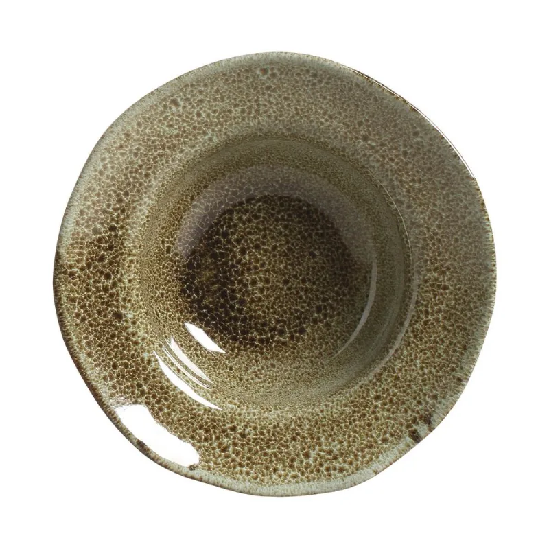 Conjunto com 4 Pratos de Entrada/Sobremesa Orgânico Croco Ø19x5,5cm 250ml