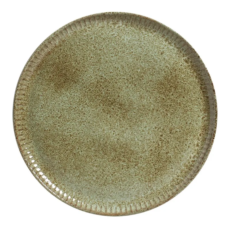 Conjunto com 6 Pratos Raso Linhas Croco Ø27,5cm