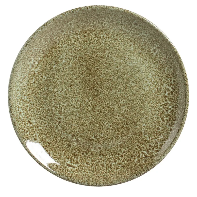 Conjunto com 6 Pratos Raso Coup Stoneware Hotelaria Croco Ø26,5cm
