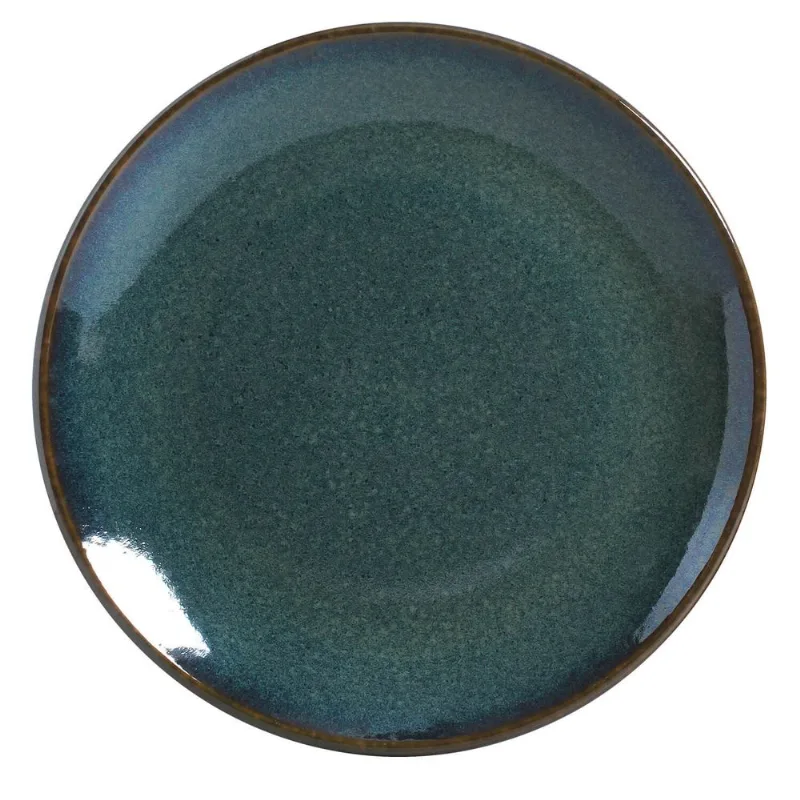 Conjunto com 6 Pratos Raso Coup Stoneware Hotelaria Oceano Ø26,5cm