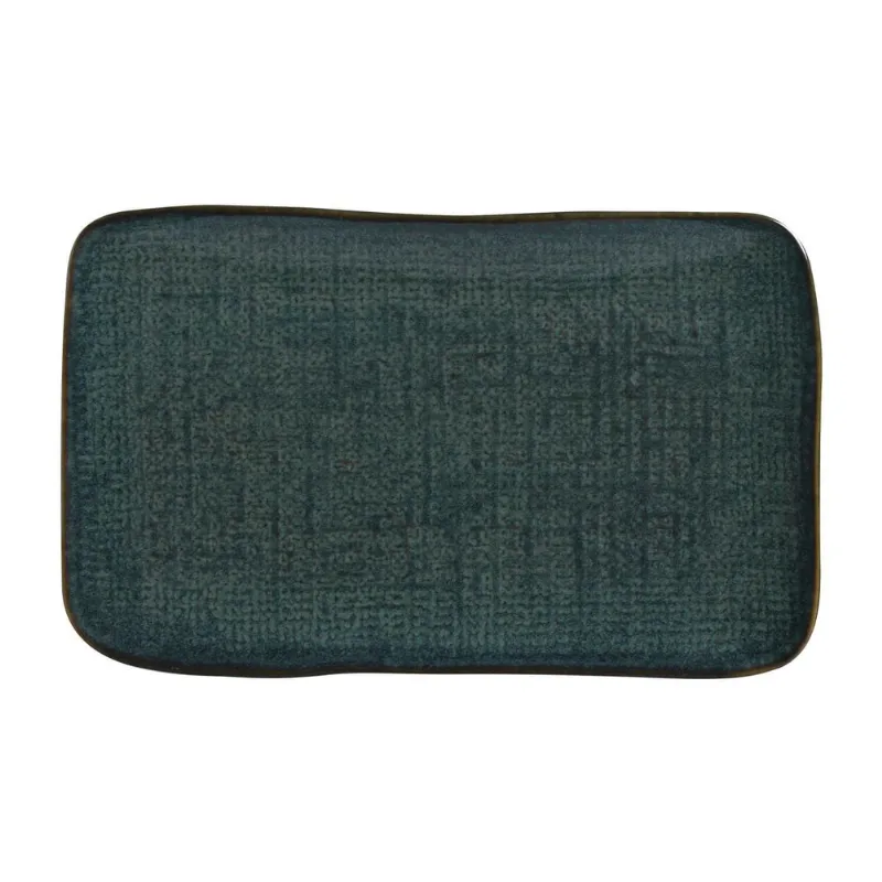 Conjunto com 4 Travessas Retangular Média Juta Oceano 27x16cm