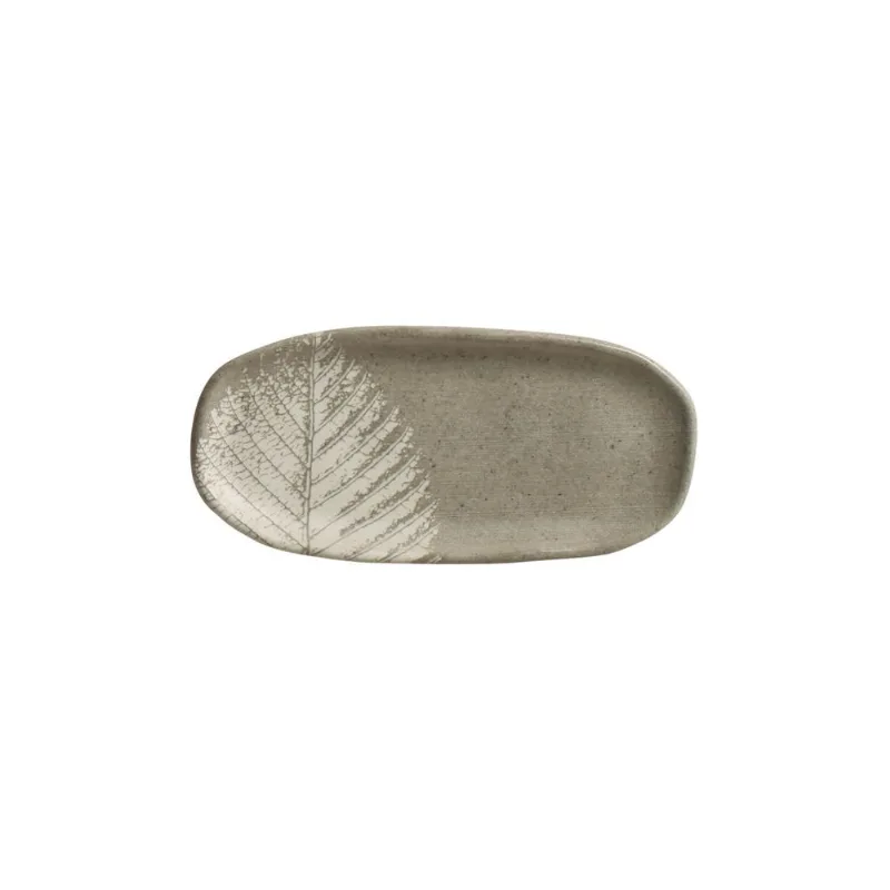 Conjunto com 4 Travessas Oval Rasa Mini Orgânico Seiva 16,5x8cm