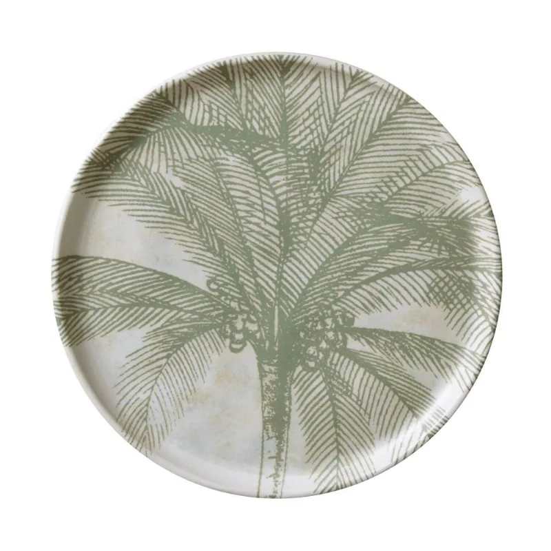 Conjunto com 6 Pratos de Sobremesa Bio Tropicália Ø21,5cm
