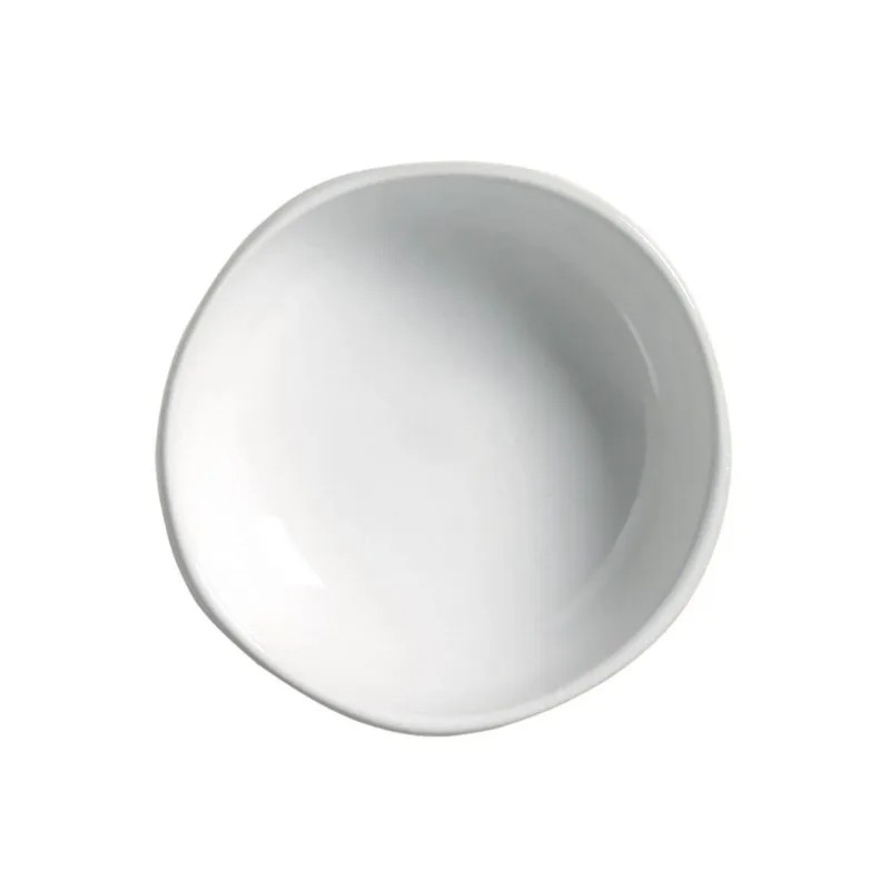 Conjunto com 6 Ramequim Médio Orgânico New White Ø9x3cm 70ml