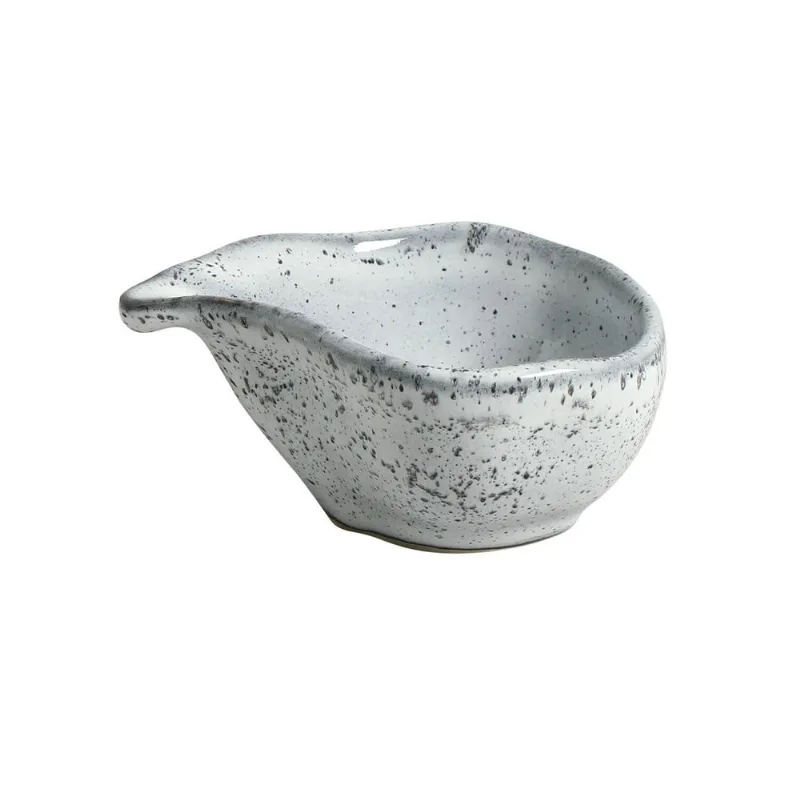 Conjunto com 6 Molheiras Oval Orgânico Echo 8x6cm 40ml