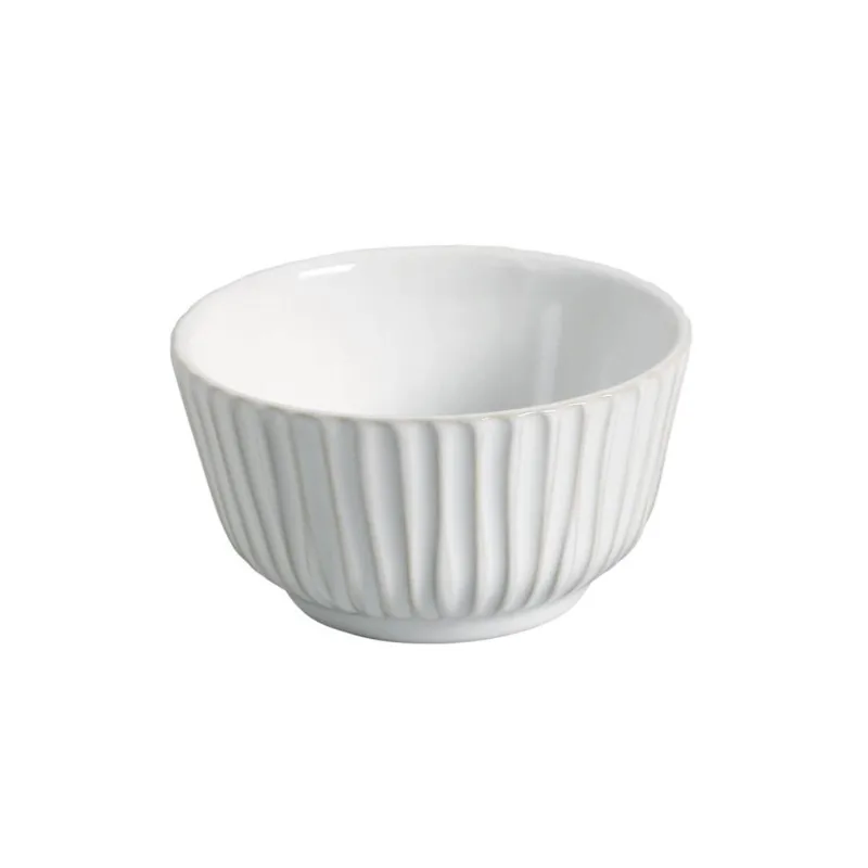 Conjunto com 6 Ramequins Médio Linhas New White Ø9x5cm 170ml