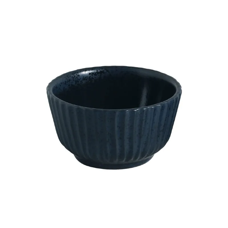 Conjunto com 6 Ramequins Médio Linhas Night Blue Ø9x5cm 170ml