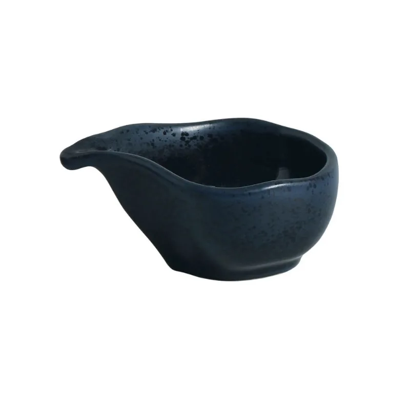 Conjunto com 6 Molheiras Oval Orgânico Night Blue 8x6cm 40ml