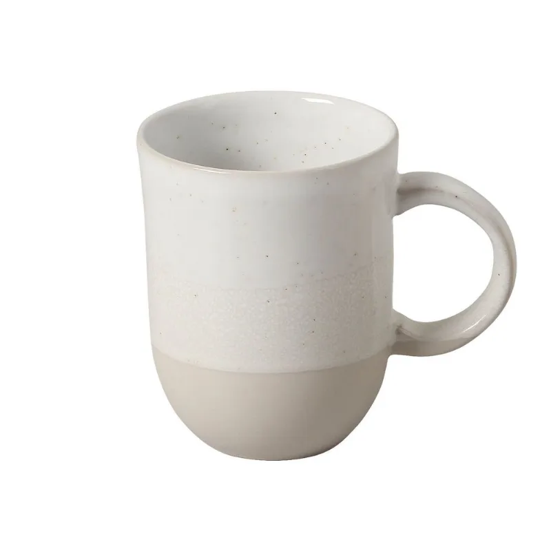 Conjunto com 4 Canecas Coup Stoneware Grande Creamy 330ml