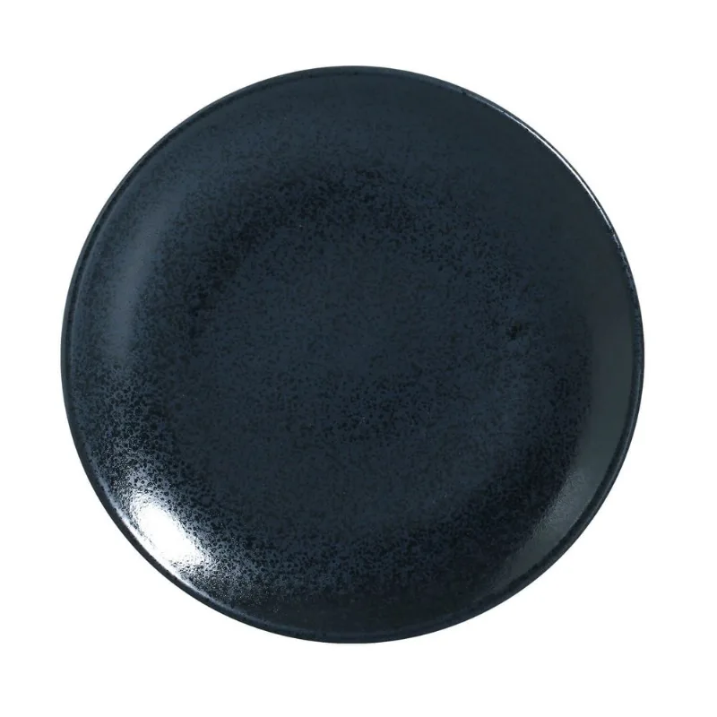 Conjunto com 6 Pratos de Sobremesa Coup Stoneware Hotelaria Night Blue Ø21cm
