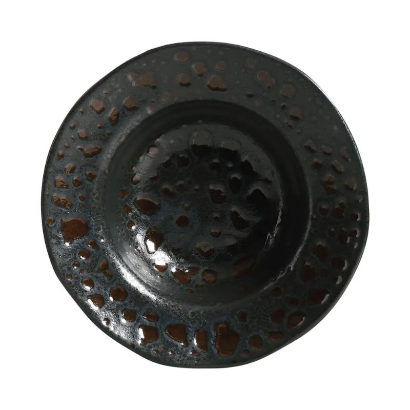 Conjunto com 4 Pratos de Entrada/Sobremesa Orgânico Stellar Ø19x5,5cm 250ml