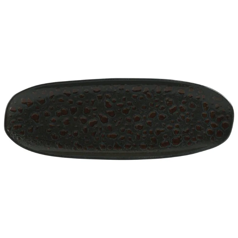 Conjunto com 4 Travessas Oval Rasa Grande Orgânico Stellar 36x13cm