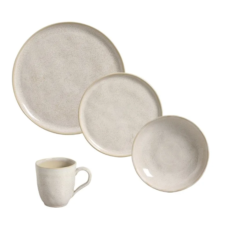 Aparelho de Jantar 16 Peças Bio Latte (para 4 pessoas)