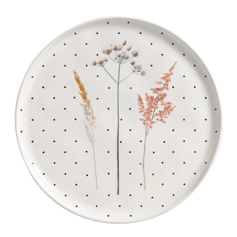 Conjunto com 6 Pratos Raso Bio Floralis Ø27,5cm