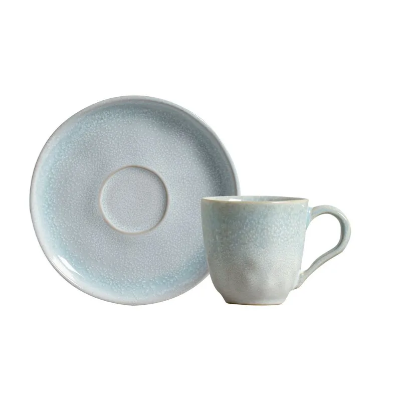 Conjunto com 6 Xícaras de Café com Pires Bio Sea 120ml