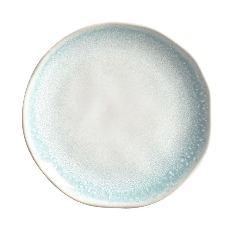 Conjunto com 6 Pratos de Sobremesa Orgânico Sea Ø19,5cm