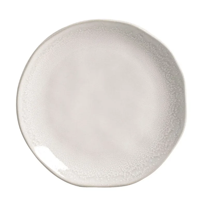 Conjunto com 6 Pratos de Sobremesa Orgânico Moon Ø19,5cm