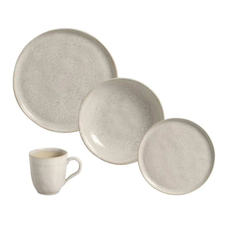 Aparelho de Jantar 16 Peças Bio Vanilla (para 4 pessoas)
