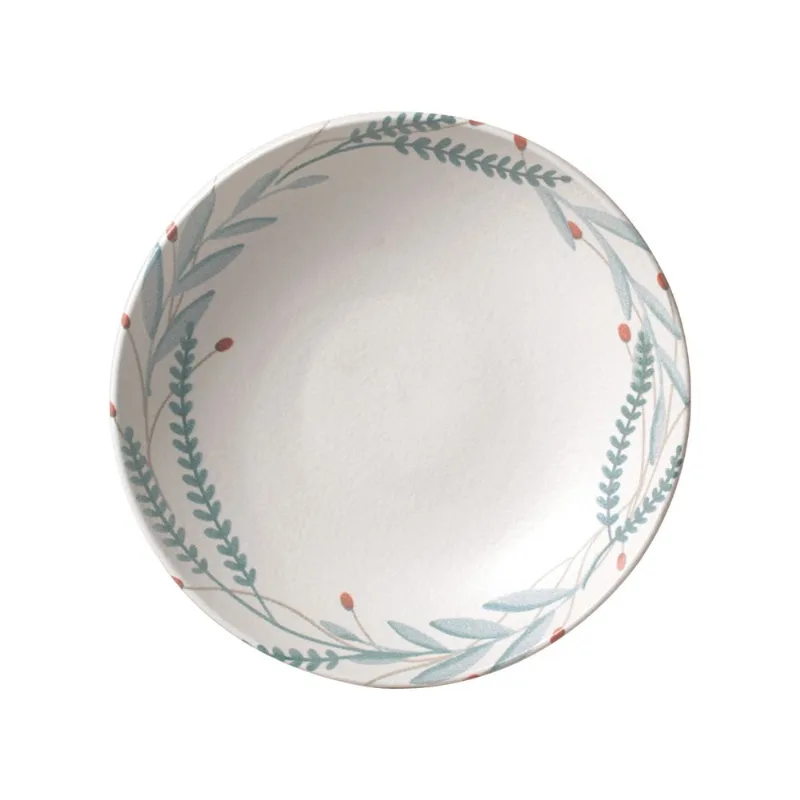 Conjunto com 6 Pratos Fundo Coup Stoneware Tempo de Festa Ø20,3cm 600ml