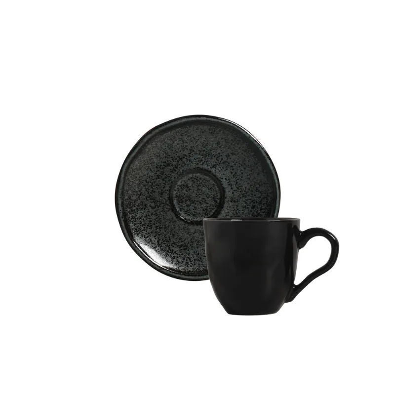 Conjunto com 12 Xícaras de Café com Pires Daily Intense 70ml