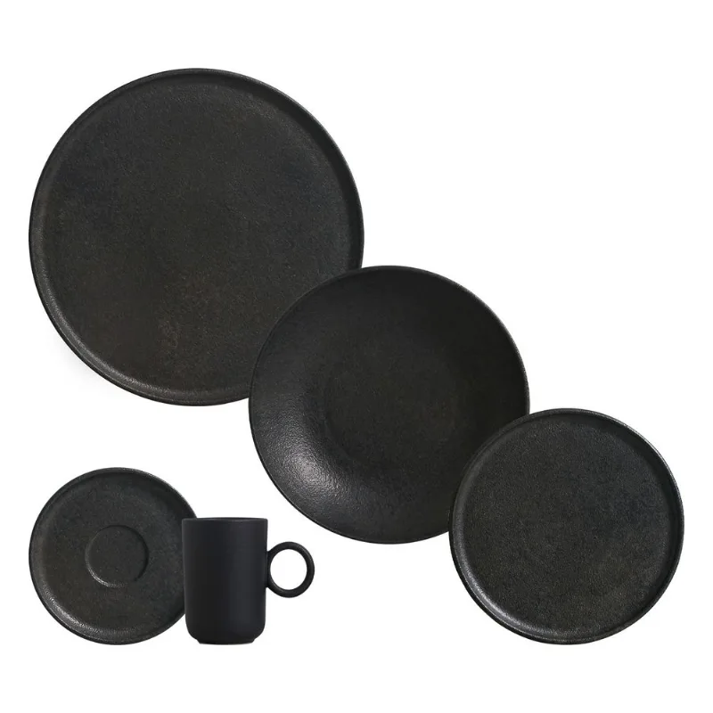 Aparelho de Jantar 20 Peças Basic Rust - Day By Day (para 4 pessoas)