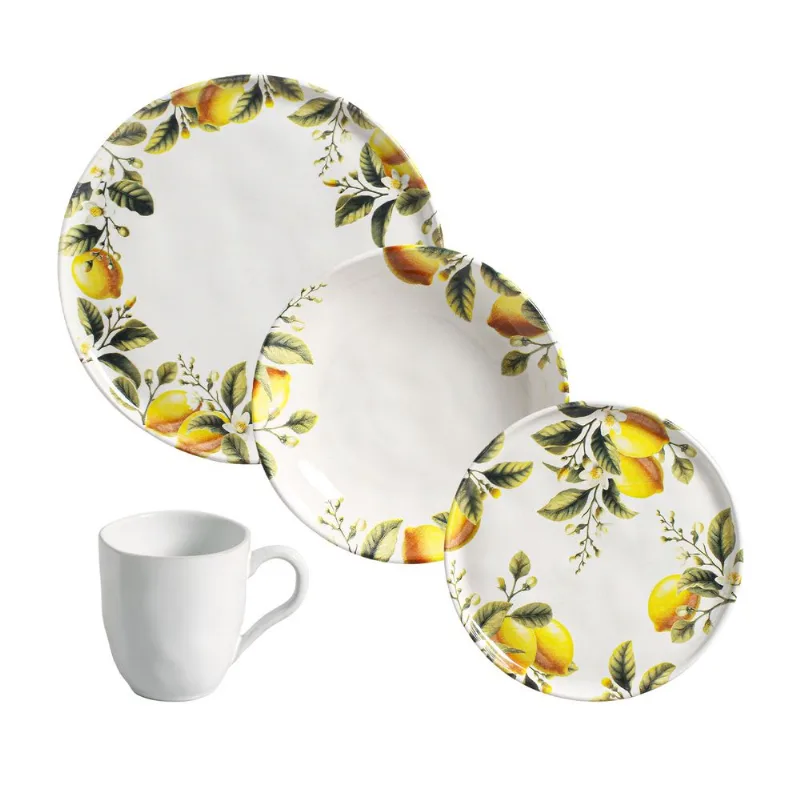Aparelho de Jantar 16 Peças Bio Limonata (para 4 pessoas)