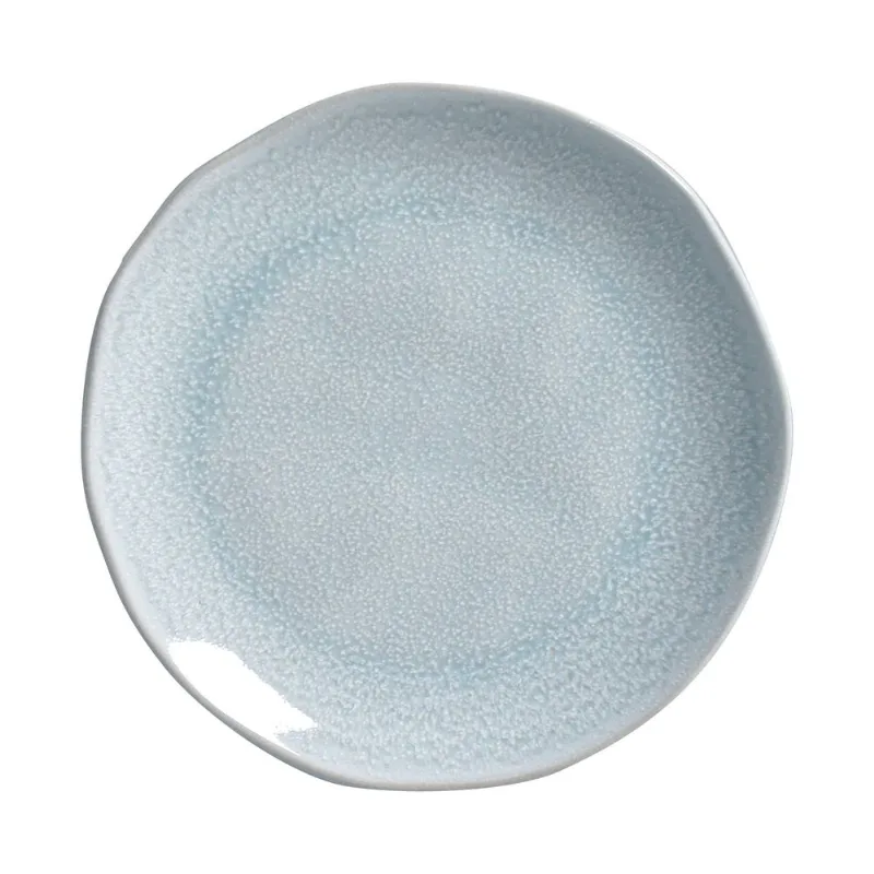 Conjunto com 6 Pratos de Sobremesa Orgânico Ceu Ø19,5cm