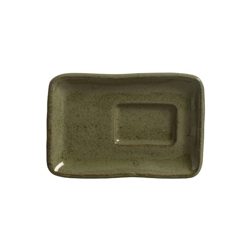 Conjunto com 6 Travessas Porta Shoyu Orgânico Eco Jade 19,6cm