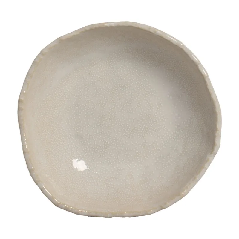 Conjunto com 4 Pratos Fundo Orgânico Eco Arenito Ø21,5cm