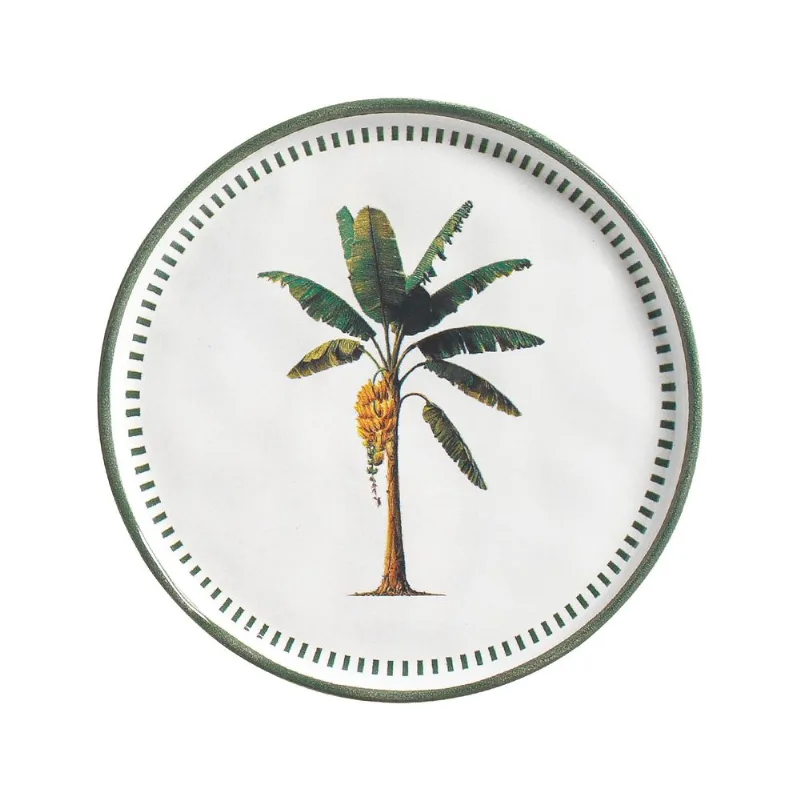 Conjunto com 6 Pratos De Sobremesa Bio Bananê Ø21,5cm