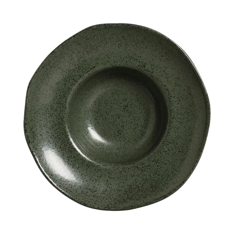 Conjunto com 4 Pratos de Massa Orgânico Greenery Ø25cm 266ml