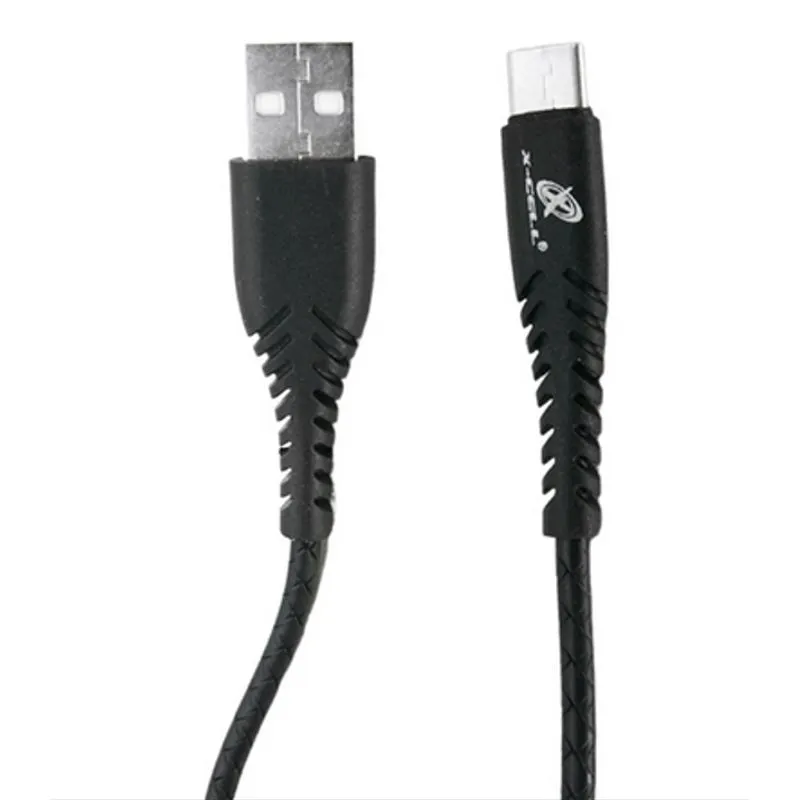 Cabo Usb Tipo C 1,2m Preto Xc Cd 95 2108 - X-Cell