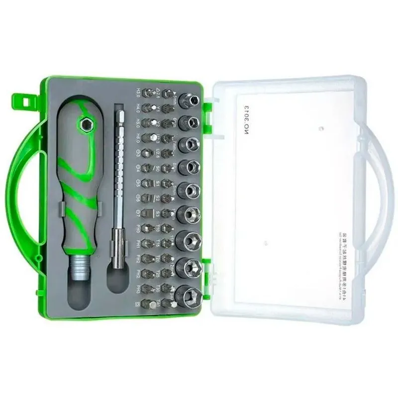Kit De Ferramentas Maleta Verde 41 Peças Xc-h3013 X-cell