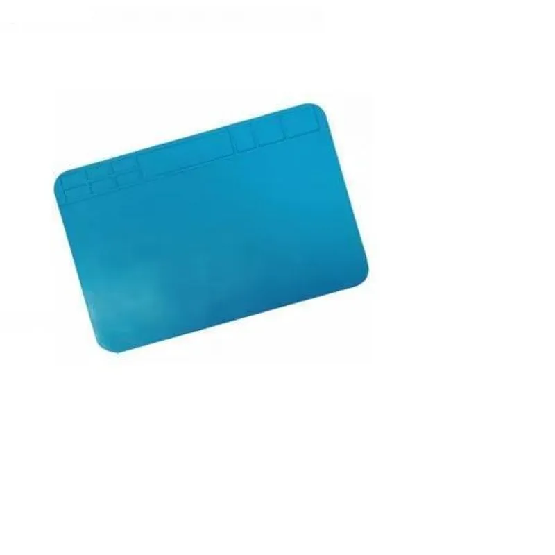 Manta Anti Estática Silicone Azul Com Porta Objeto 300x200mm