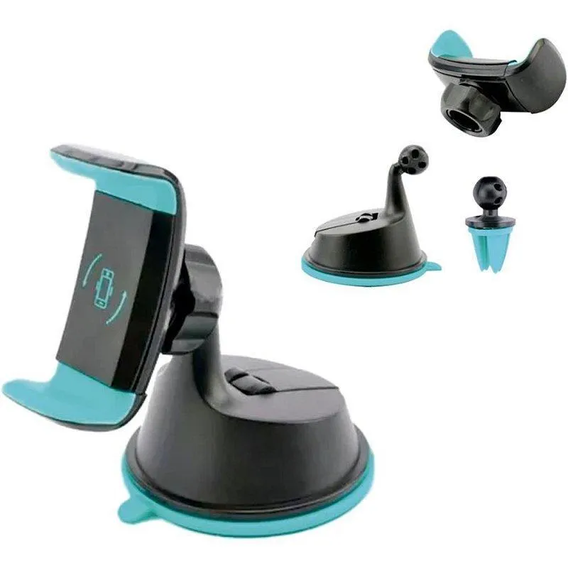 Suporte Universal Xc-sp-28 P/ Smartphone 3.5-6.5 - Ventosa E Saída De Ar