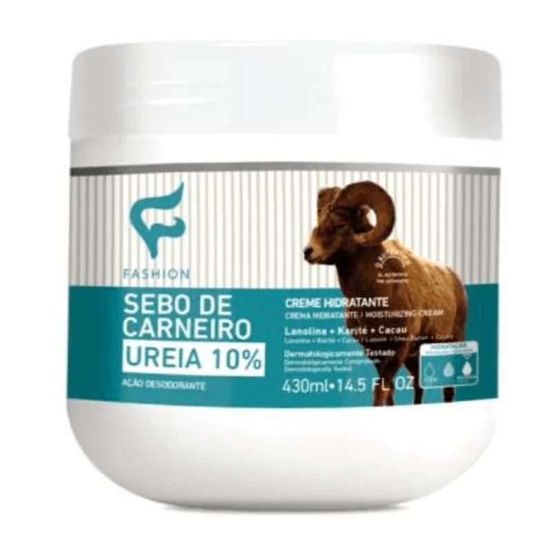 Loção Hidratante Fashion Sebo De Carneiro Ureia 430ml